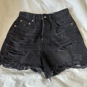 Zara vintage cut off shorts